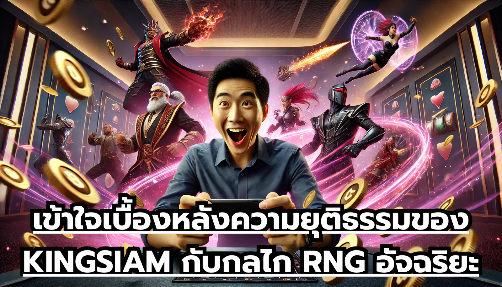 เข้าใจเบื้องหลังความยุติธรรมของ KINGSIAM กับกลไก RNG อัจฉริยะ