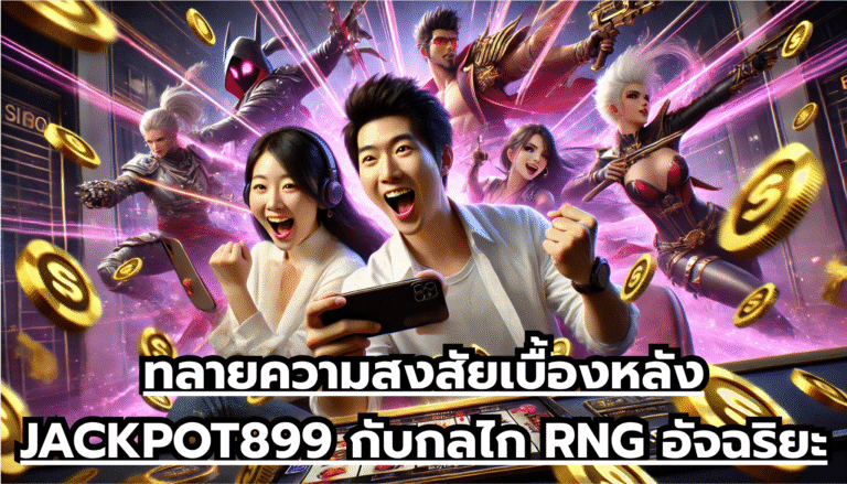 ทลายความสงสัยเบื้องหลัง JACKPOT899 กับกลไก RNG อัจฉริยะ