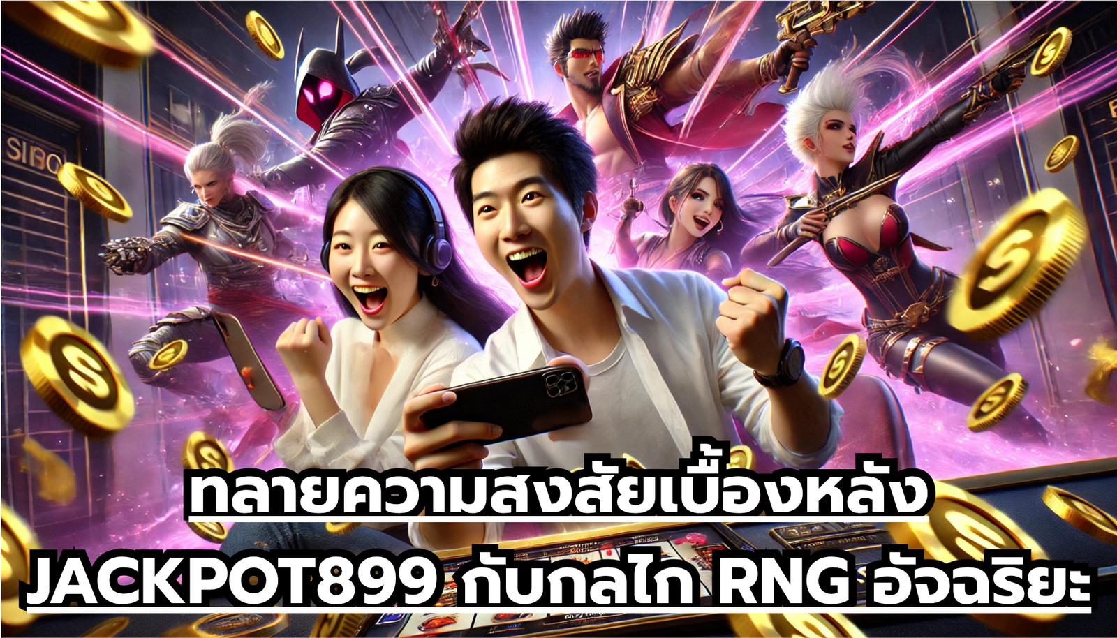 ทลายความสงสัยเบื้องหลัง JACKPOT899 กับกลไก RNG อัจฉริยะ