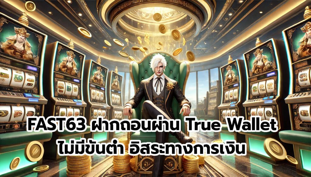 FAST63 ฝากถอนผ่าน True Wallet ไม่มีขั้นต่ำ อิสระทางการเงิน