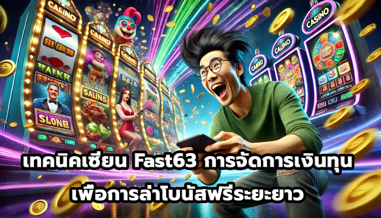 เทคนิคเซียน Fast63 การจัดการเงินทุนเพื่อการล่าโบนัสฟรีระยะยาว-2